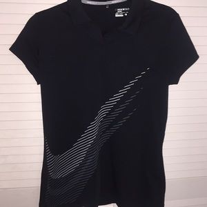 Nike golf dri fit woman's shirt